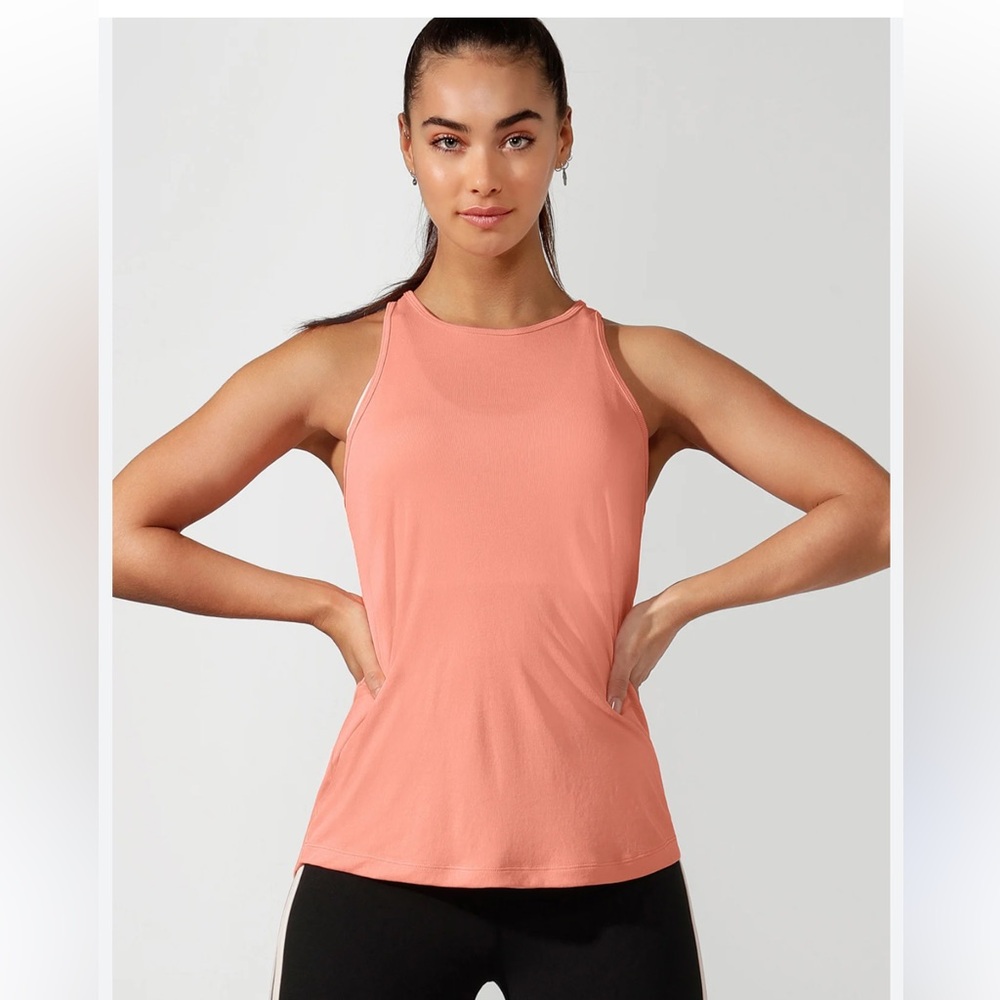 Lorna Jane Luxe Giselle Tank Peach